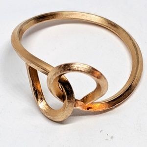Handcrafted Bronze Ring Size 6.75